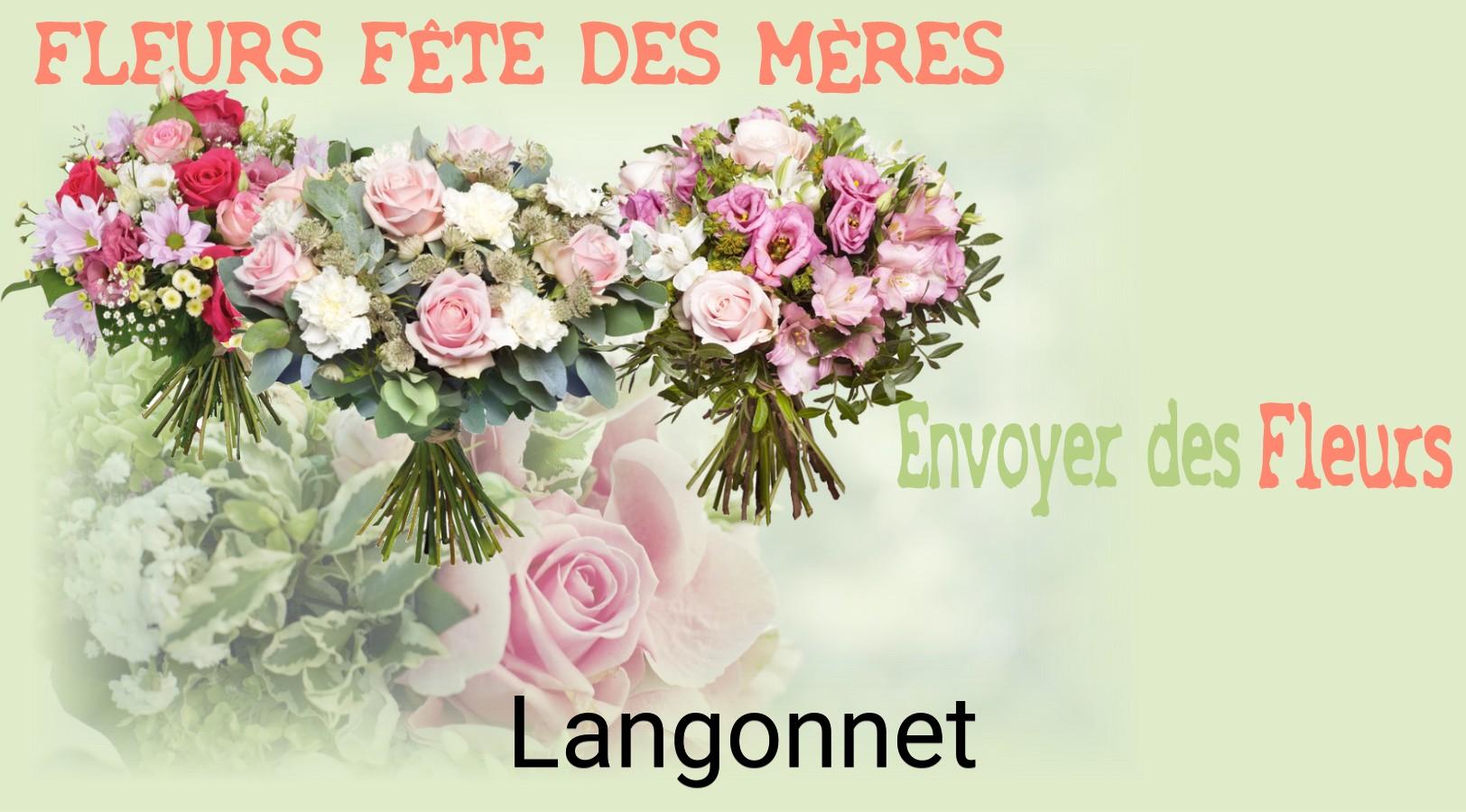Bouquet de Fête des Mères livré à Langonnet